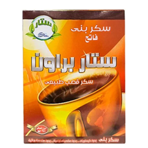 سكر بنى كرتون ستار براون فاتح 250 جرام/12